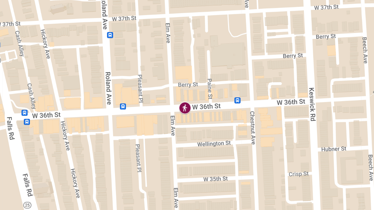 Pedestrian Struck by Vehicle at 927 W 36th St