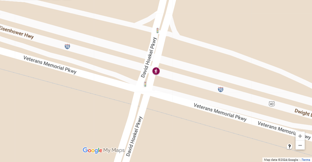 Pedestrian Struck on Interstate 70 near David Hoekel Exit