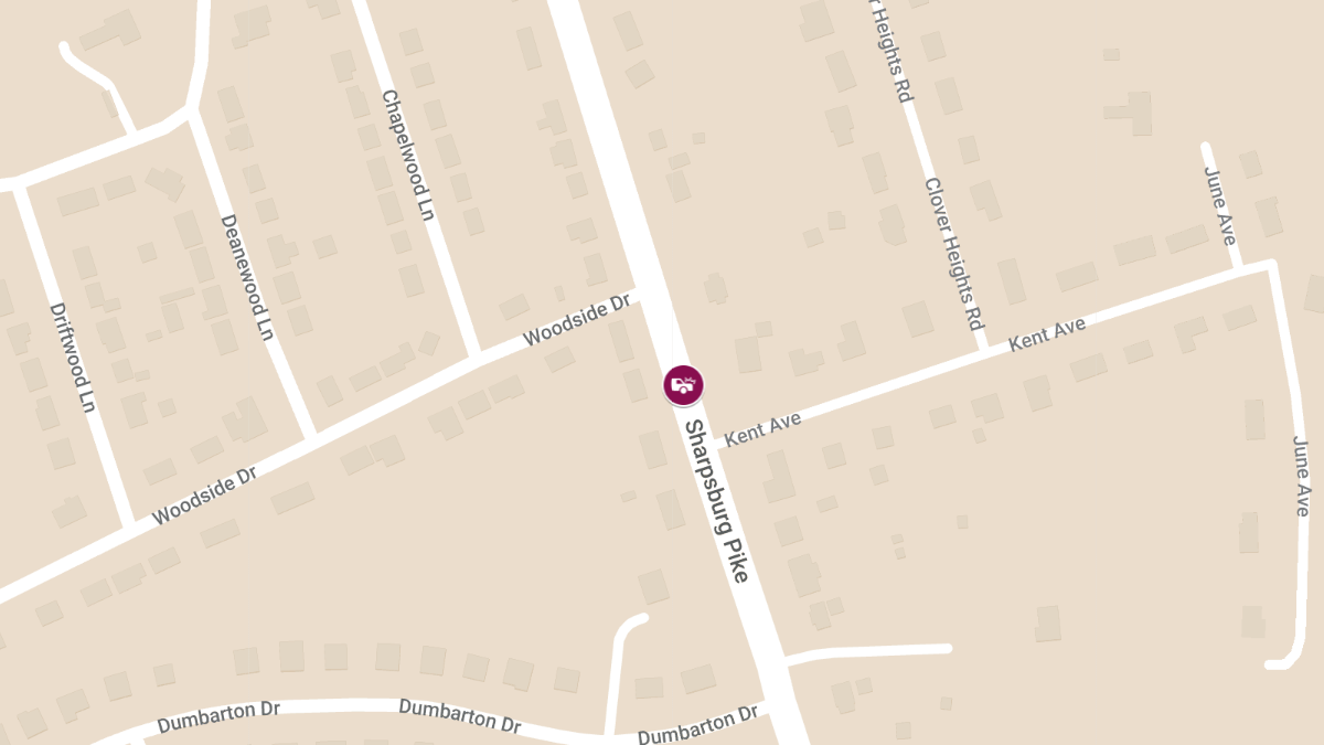 Personal Injury Collision at Sharpsburg Pike near Kent Ave