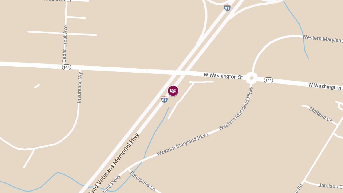 Personal Injury Collision on I-81 SB at Mile Marker 6.5