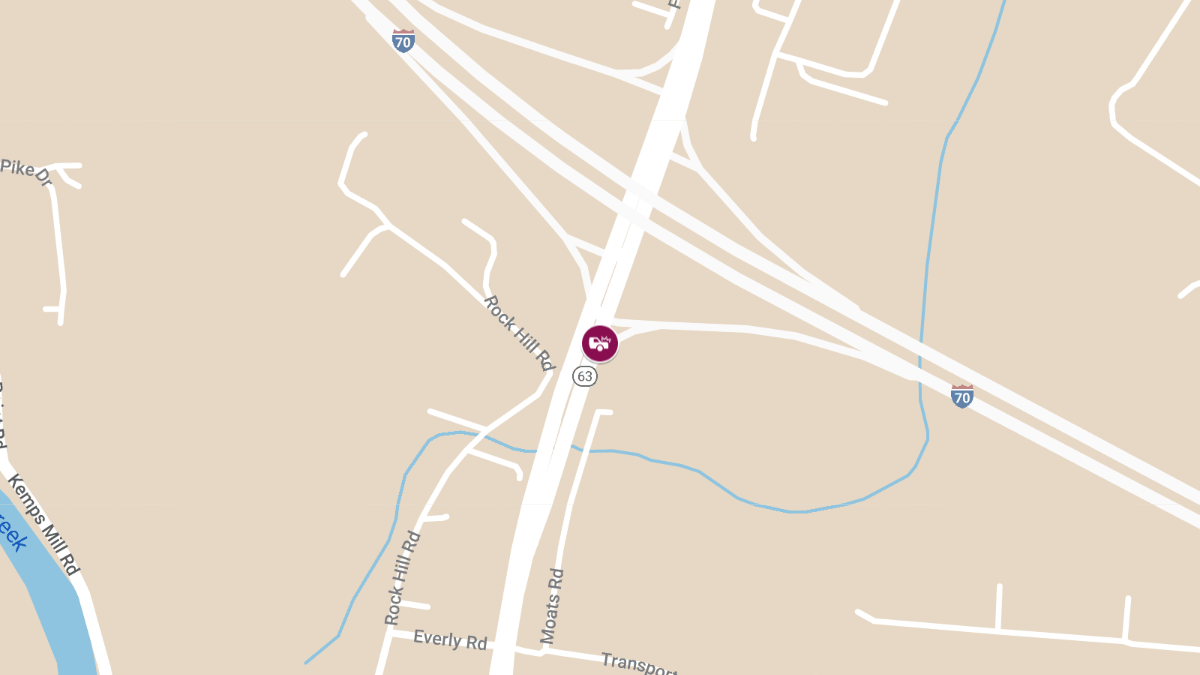 Personal Injury Collision on RT63 near I-70