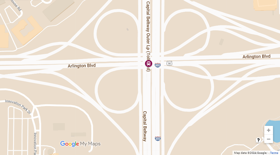 Pickup Truck Accident Involving School Bus at Capital Beltway and Route 50
