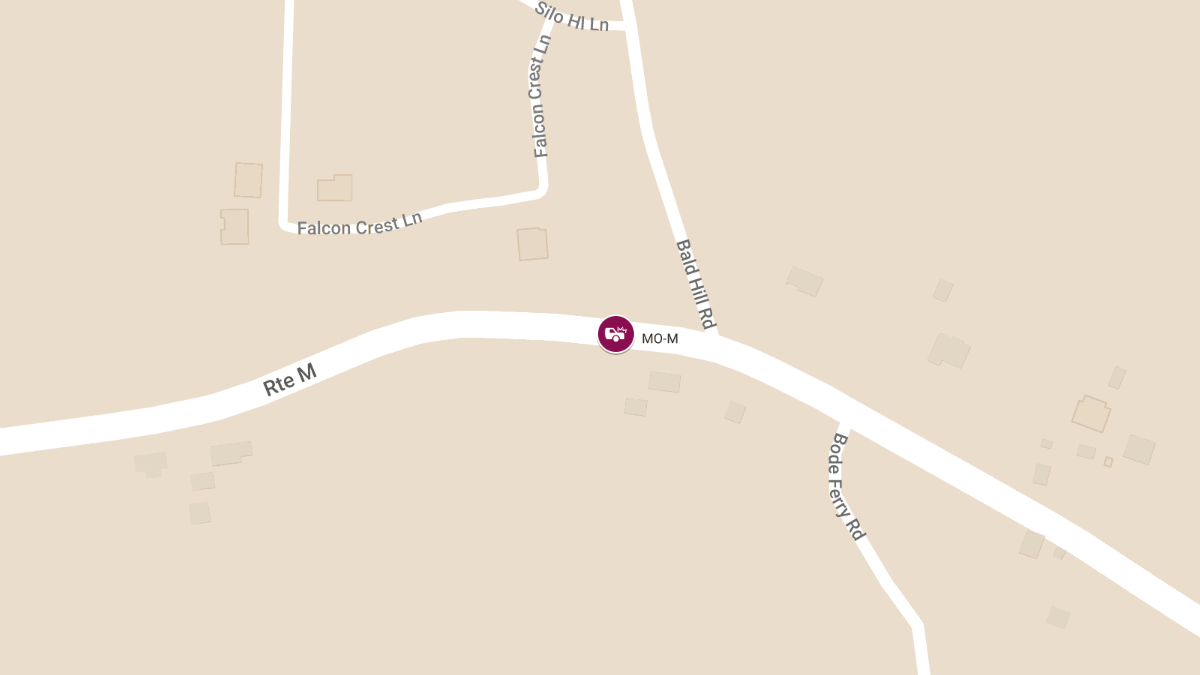 Rear-End Collision on Rte M West of I-55