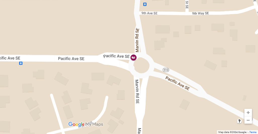 Rollover Accident at Marvin Rd & Pacific Ave
