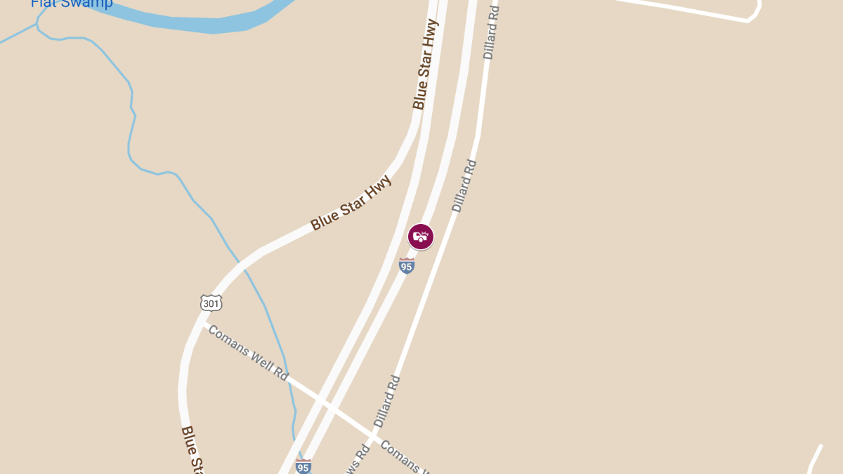 Rollover Accident on I-95 South at Mile Marker 84 causes Injuries