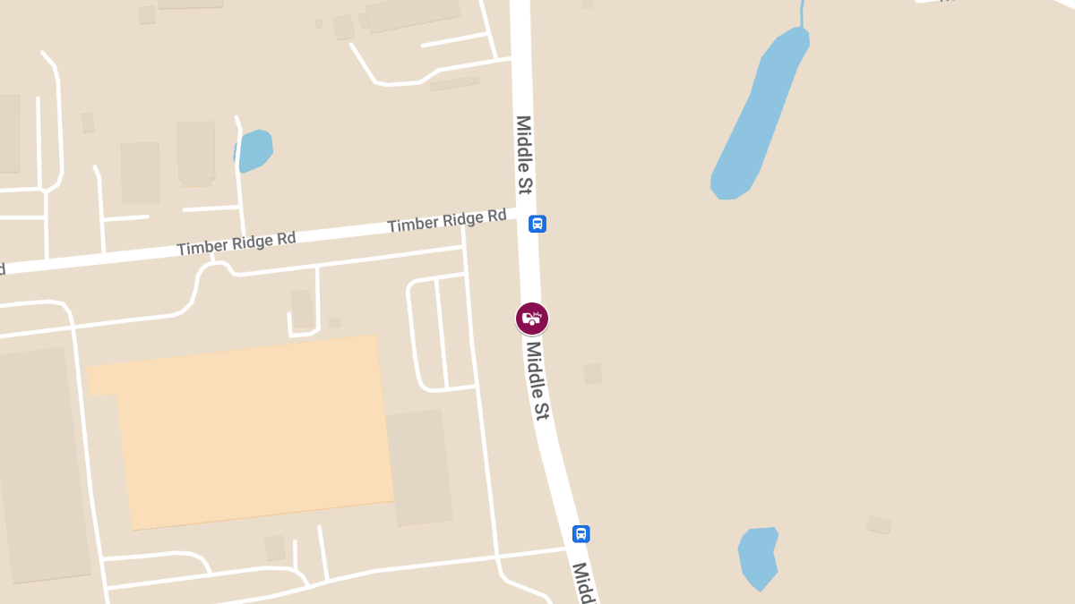 Rollover Accident on Middle St With Injuries