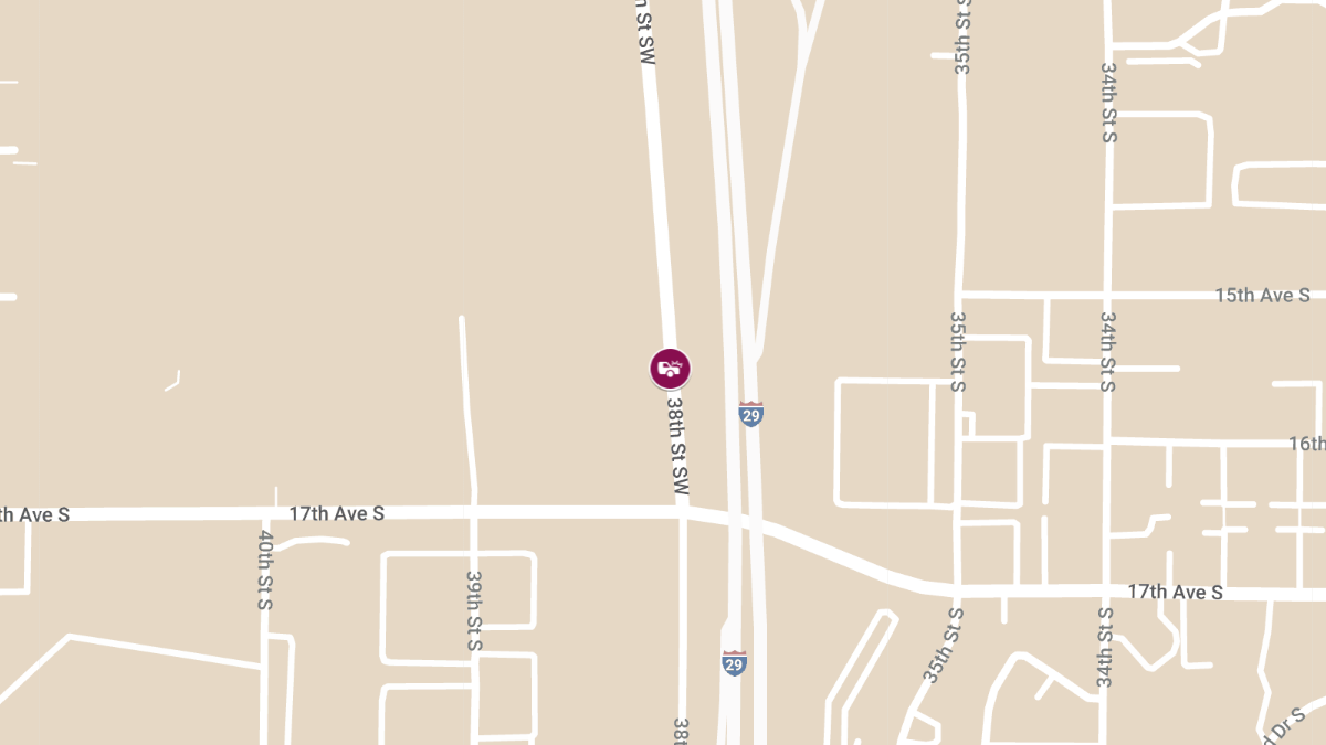 Rollover Accident with Injuries on 1800 Block of 38th St S