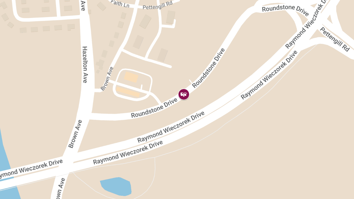 Rollover Accident with Injury at 20 Roundstone Dr