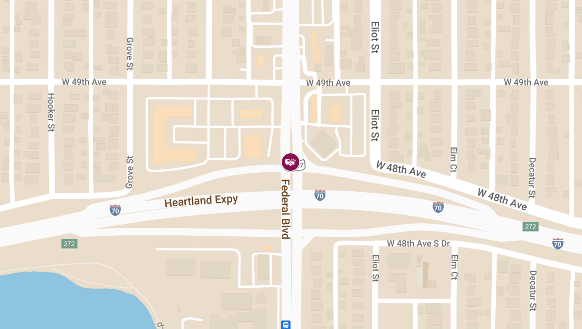 Rollover Accident with Injury at N Federal Blvd and W 48th Ave