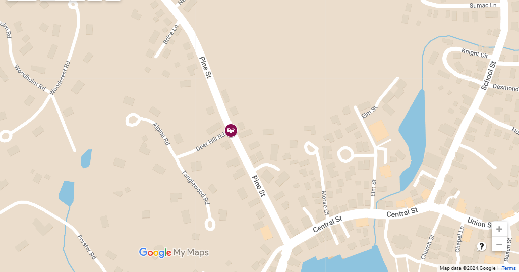 Rollover Crash at Pine St and Deer Hill Rd