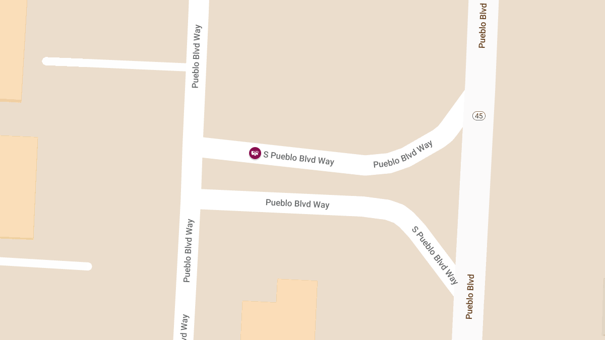 Rollover Crash on South Pueblo Boulevard