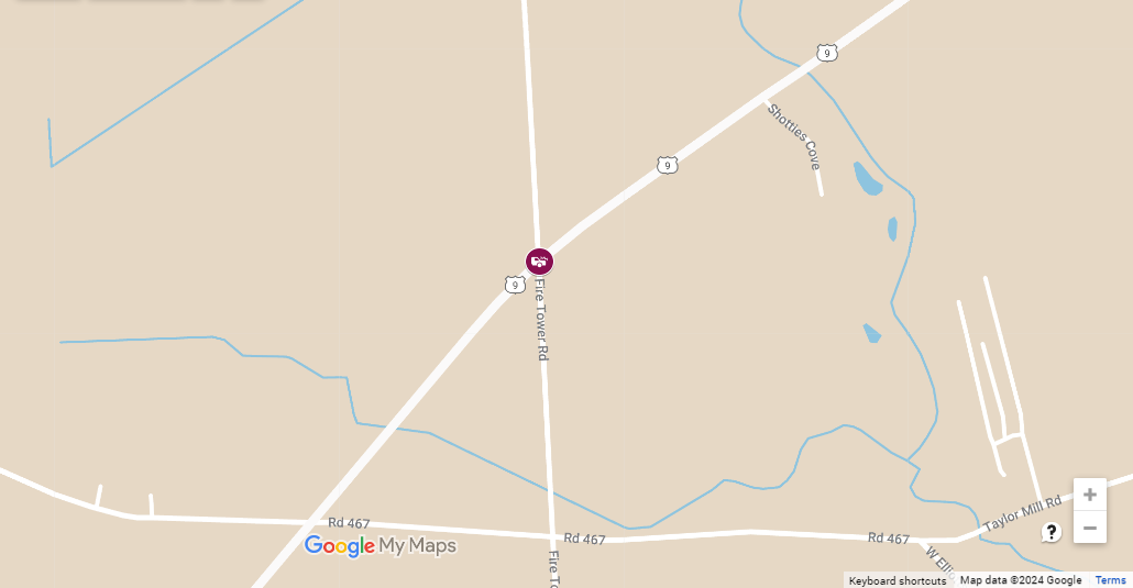 Rollover Crash with Injuries at County Seat Hwy and Fire Tower Rd