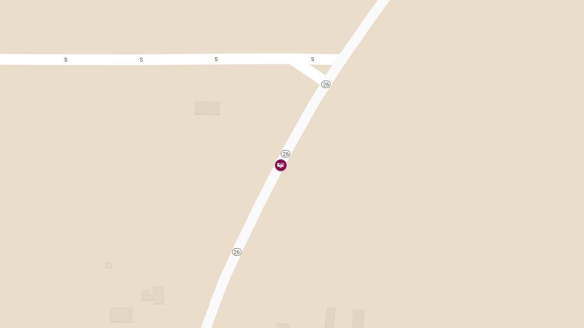 Rollover Crash with Injuries on State Highway 26 near County Road S