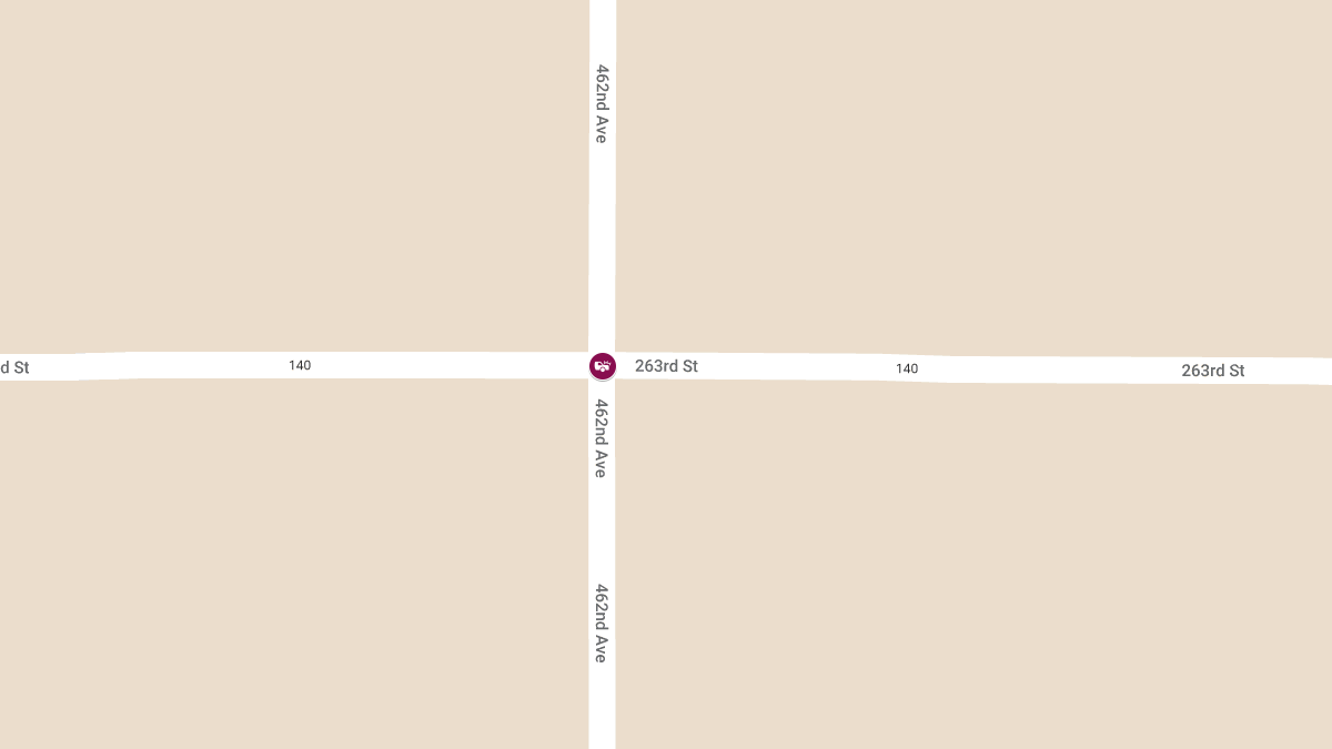 Rollover Injury Accident at 263rd St and 462nd Ave