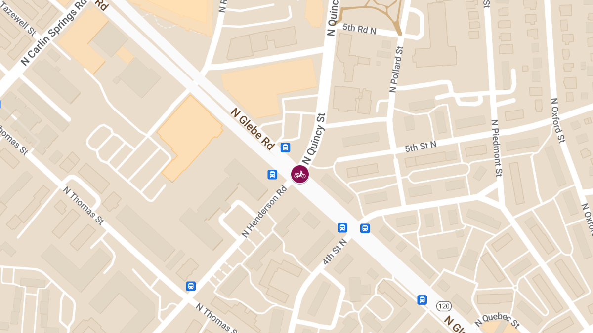 Scooter Rider Struck and Injured at N Glebe Rd and N Henderson Rd