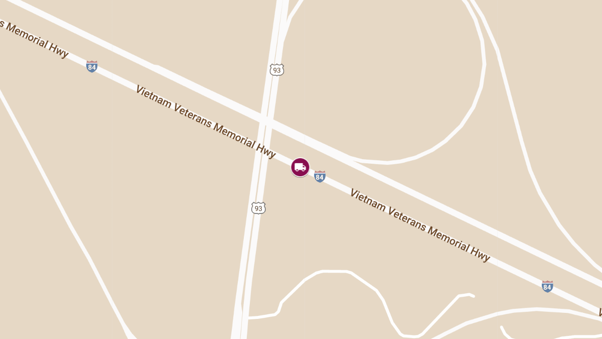 Semi-Truck Accident on Interstate 84 near Milepost 170