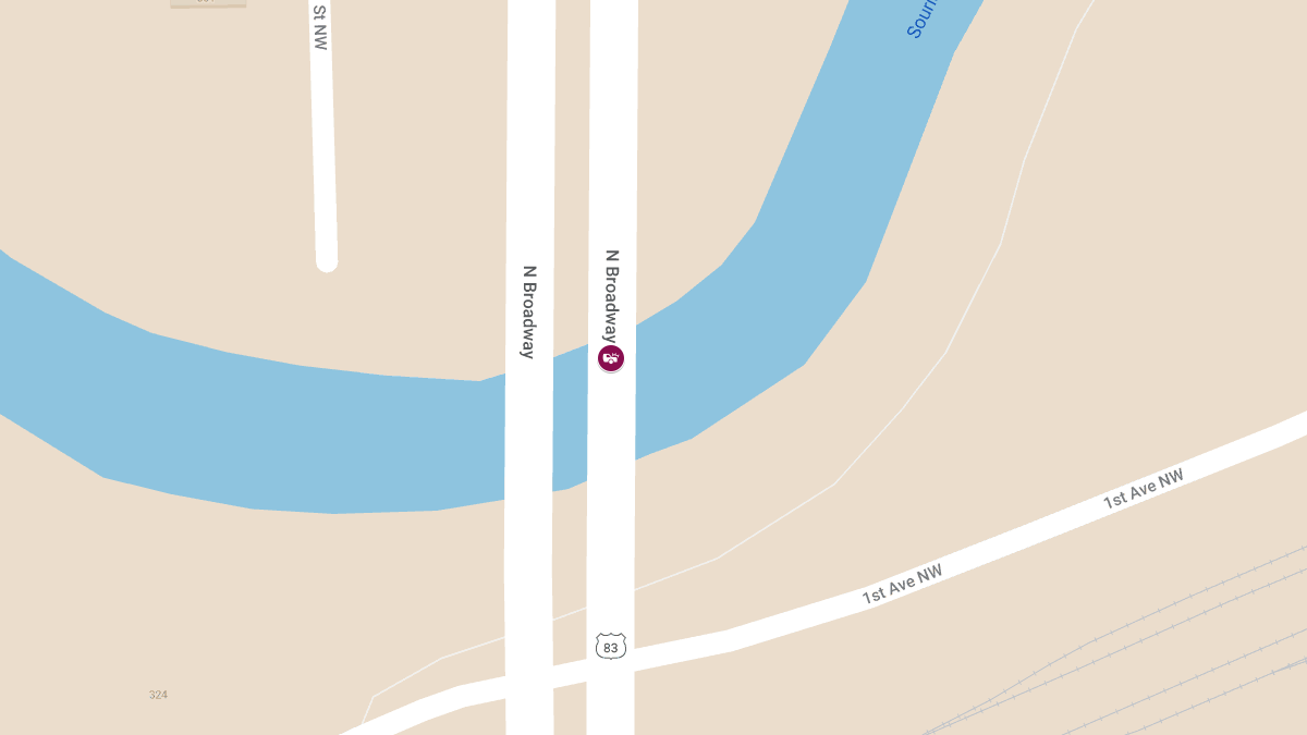 Serious Crash Injures Two Near Highway 83