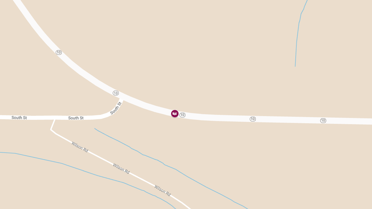 Serious Crash on Hwy 10 East of South St