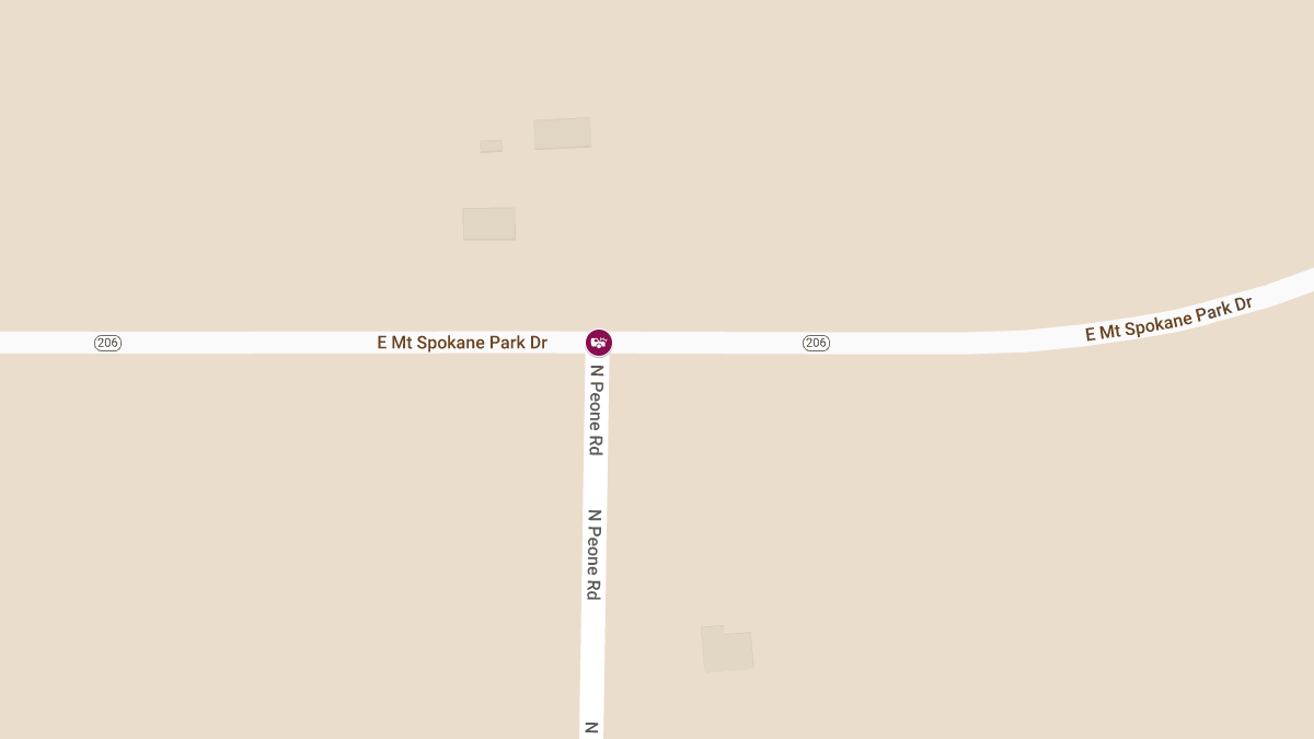 Serious Injury Accident on SR-206 at Peone Road