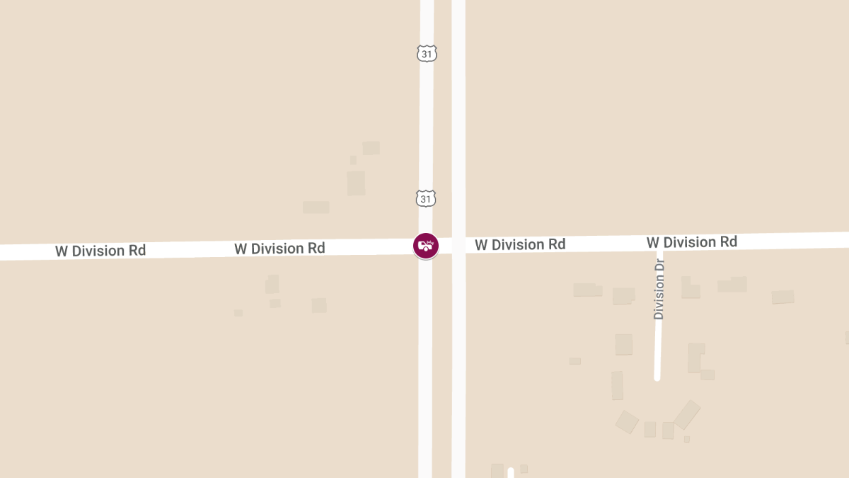 Serious Injury Accident on US 31 at Division Road