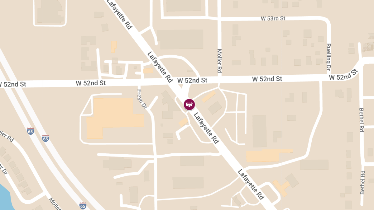 Serious Injury Accident with Entrapment at 5179 Lafayette Rd