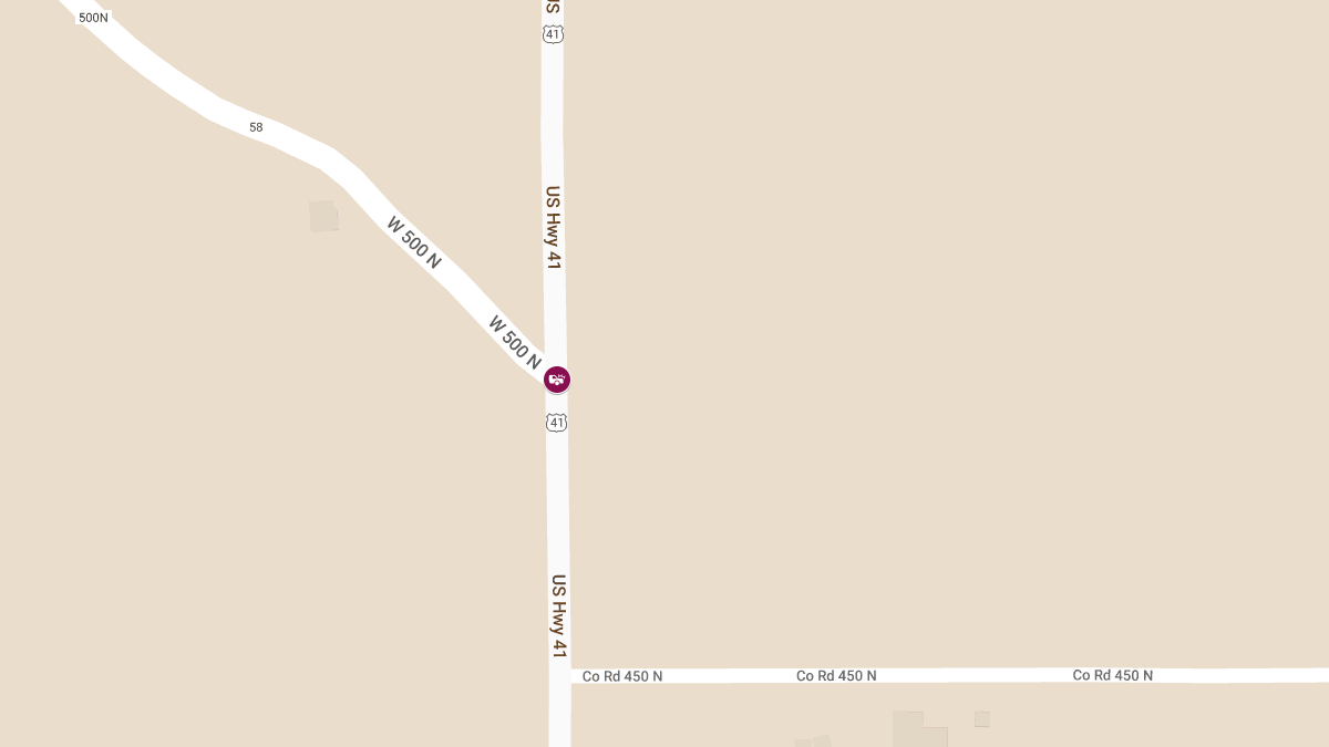 Three-Vehicle Accident at 41 and 500 N