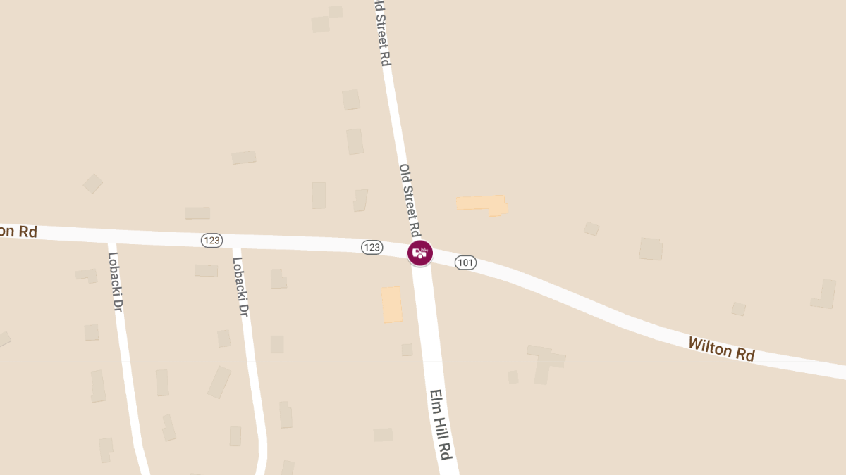 Three-Vehicle Accident with Injuies at Rt 101 and Rt 123