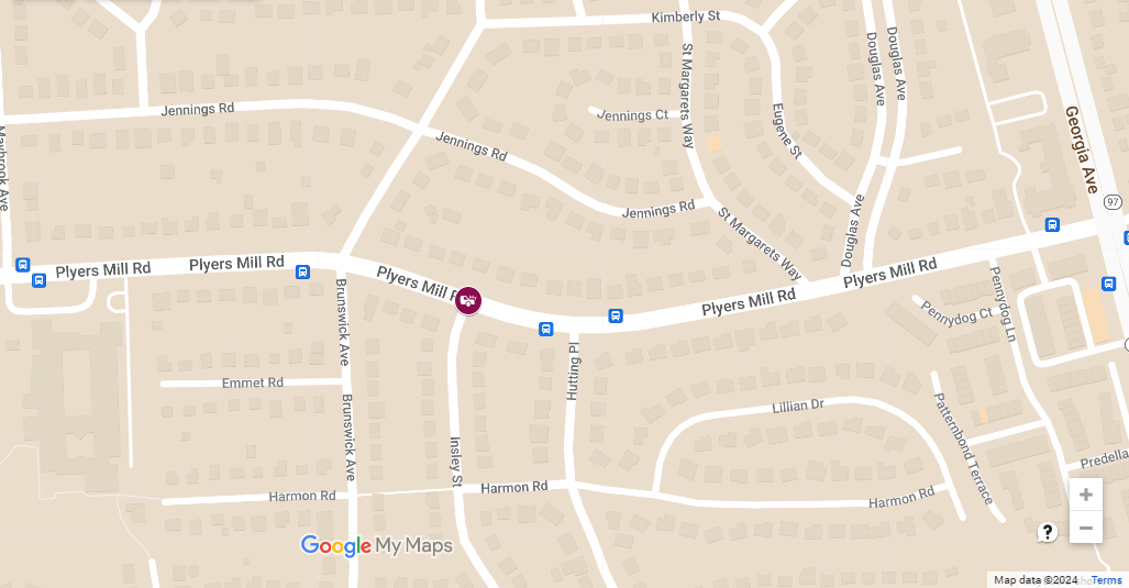 Three-Vehicle Crash at Insley St and Plyers Mill Rd
