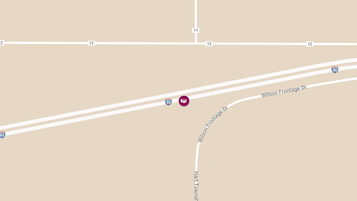 Three-Vehicle Fatal Crash on Interstate 90