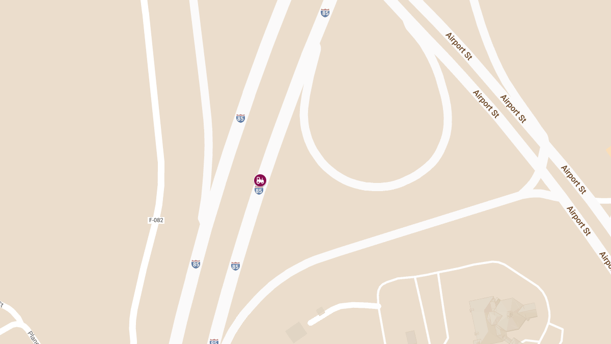 Tractor-Trailer Accident with Injuries on I-85 Near Airport St Exit