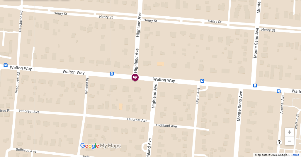 Traffic Accident With Injury at Walton Way and Highland Ave