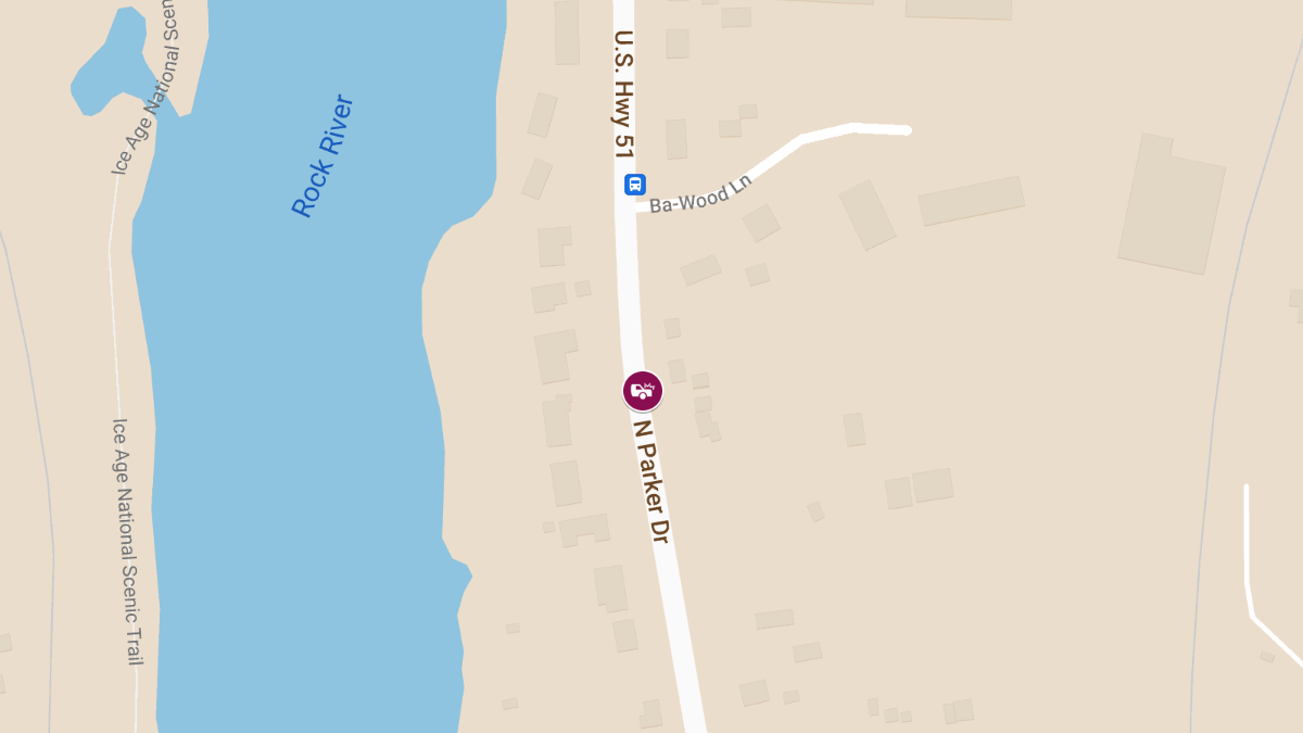 Traffic Accident with Head Injury at N Parker Dr