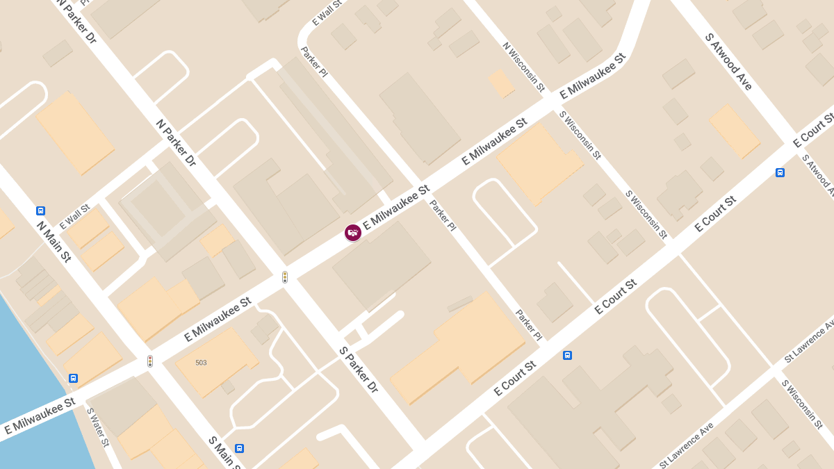 Traffic Accident with Injuries at Milwaukee and Church