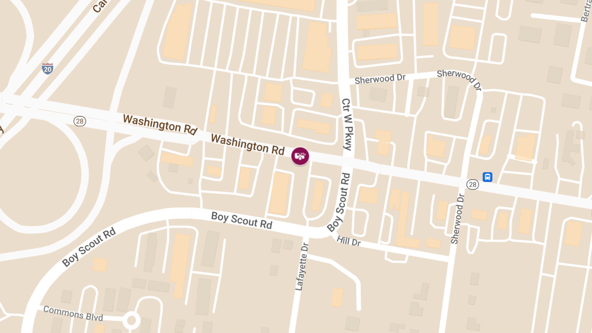 Traffic Accident with Injury at 2910 Washington Rd