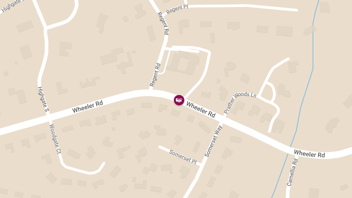 Traffic Accident with Injury at 3326 Wheeler Rd