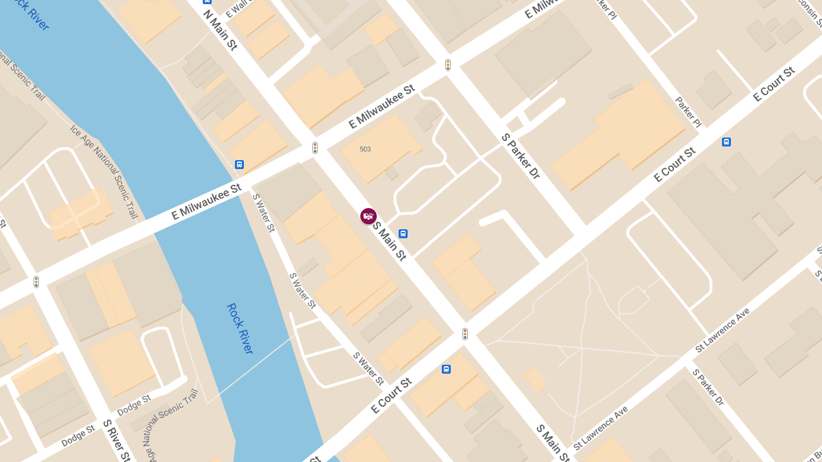 Traffic Accident with Injury at Main St in Front of Johnson Bank