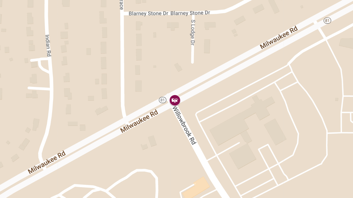 Traffic Accident with Injury at Milwaukee Rd and Willowbrook