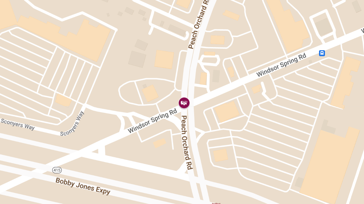 Traffic Accident with Injury at Windsor Spring Rd and Peach Orchard Rd