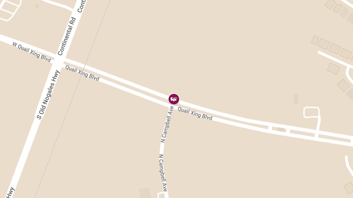 Traffic Incident at E Quail Crossing Blvd and N Campbell Ave