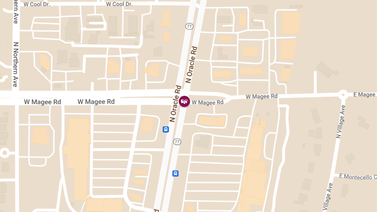 Traffic Incident with Injuries at W Magee Rd and N Oracle Rd