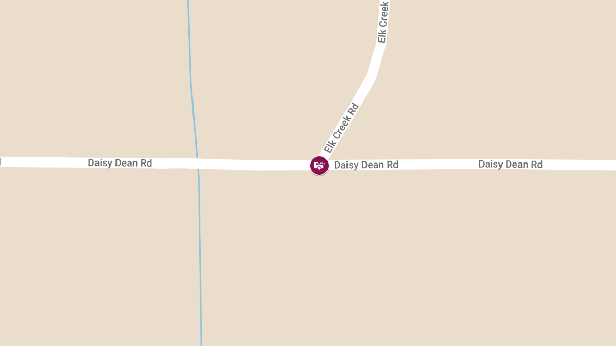 Tragic Crash Near Daisy Dean Rd and Elk Creek Rd