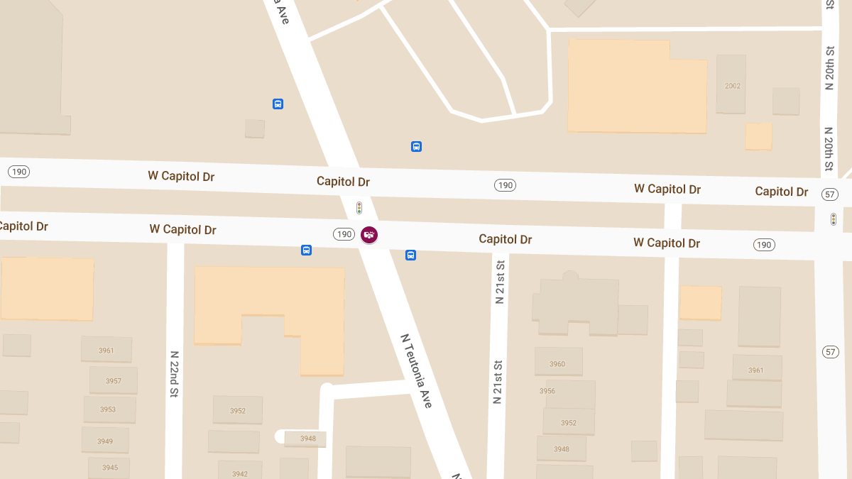 Two-Car Accident at N Teutonia and W Capitol Results in Serious Injuries