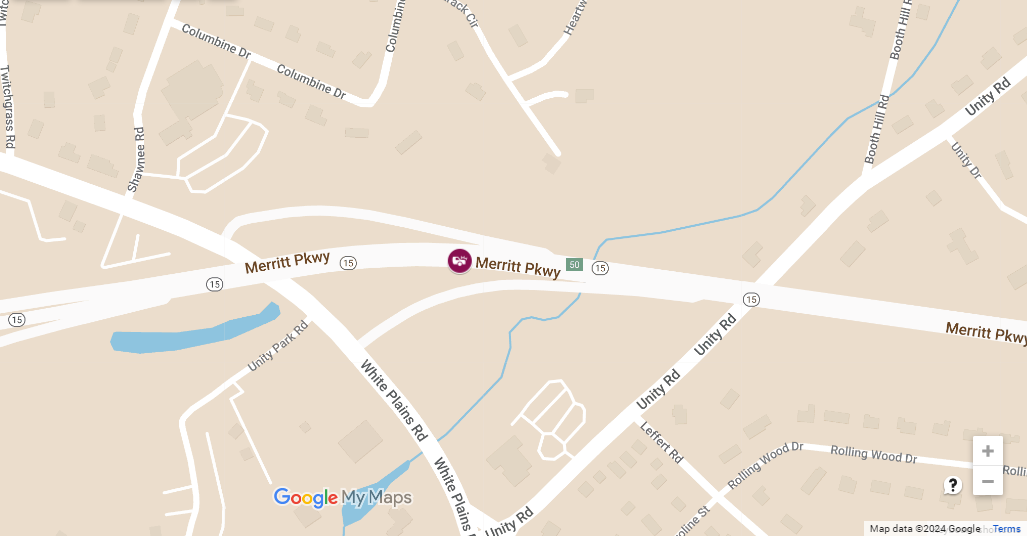 Two-Car Accident on Merritt Parkway Northbound near Exit 55A