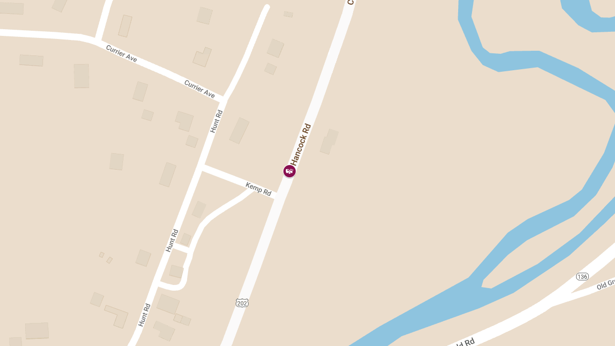 Two-Car Accident with Injuries on Hancock Rd (Rt. 202)