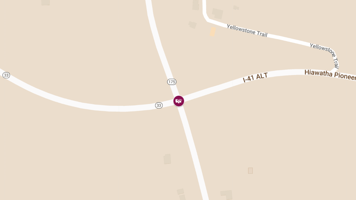 Two-Car Accident with injuries Closes WIS 175 North at WIS 33