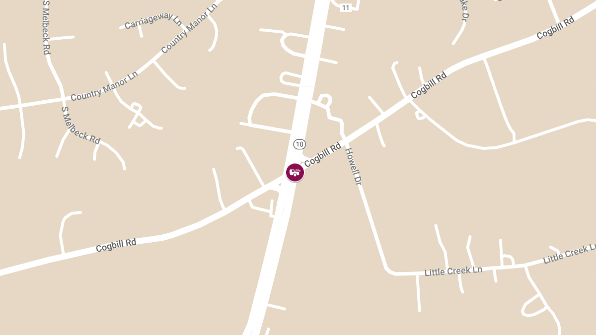 Two-Car Collision on Cogbill Rd Causes Injuries