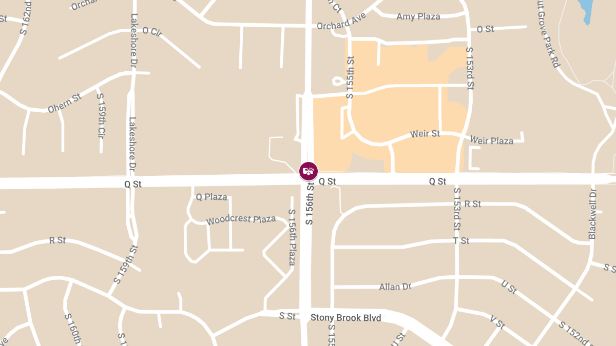 Two-Car Crash at 156th and Q Street Causes Injuries