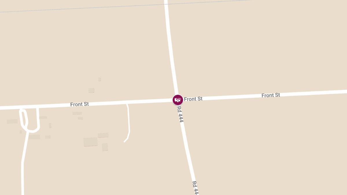 Two Injured in Crash at Front St & Blairs Pond Rd
