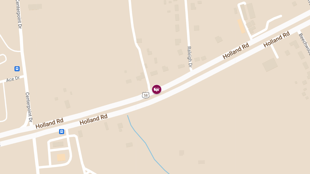 Two Injured in Overturned Vehicle Crash on Route 58