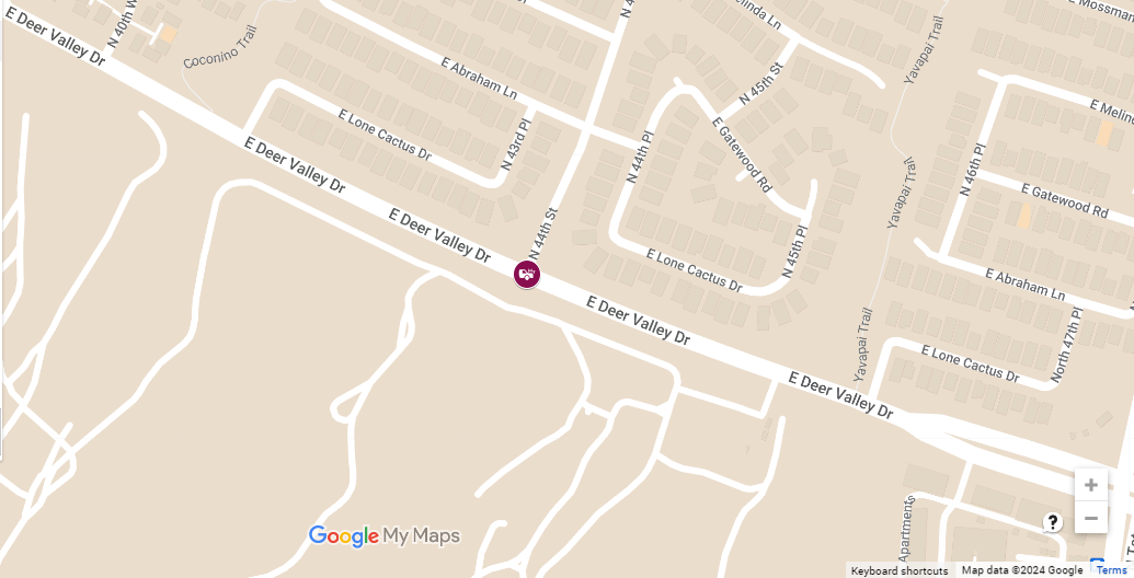 Two-Vehicle Accident at 44th St and Deer Valley Rd